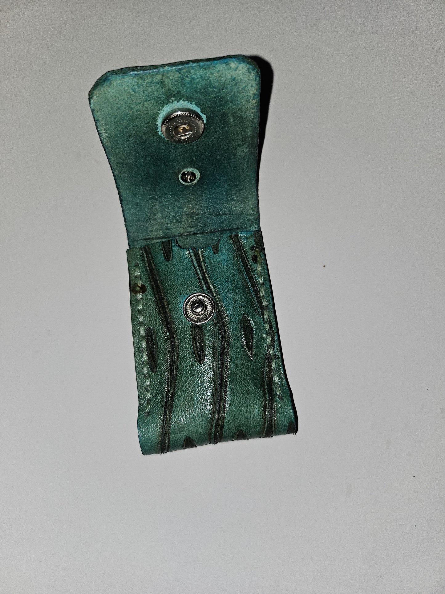 Turquoise Zippo Pouch