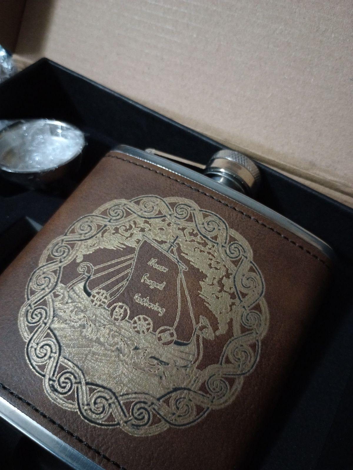 Magic Engraved Flask