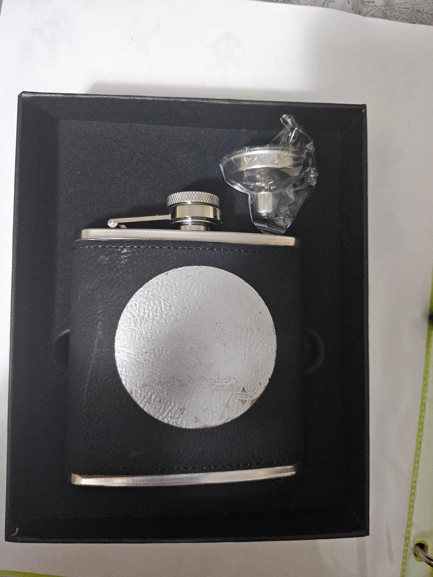 Black-Silver Flask