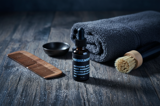 Fimbulwinter Beard Oil lifestyle image - retry