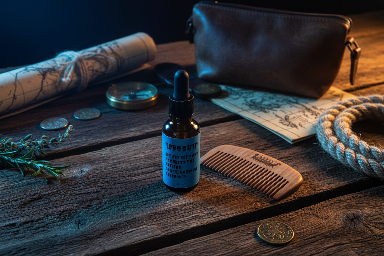 Longship Beard Oil lifestyle image