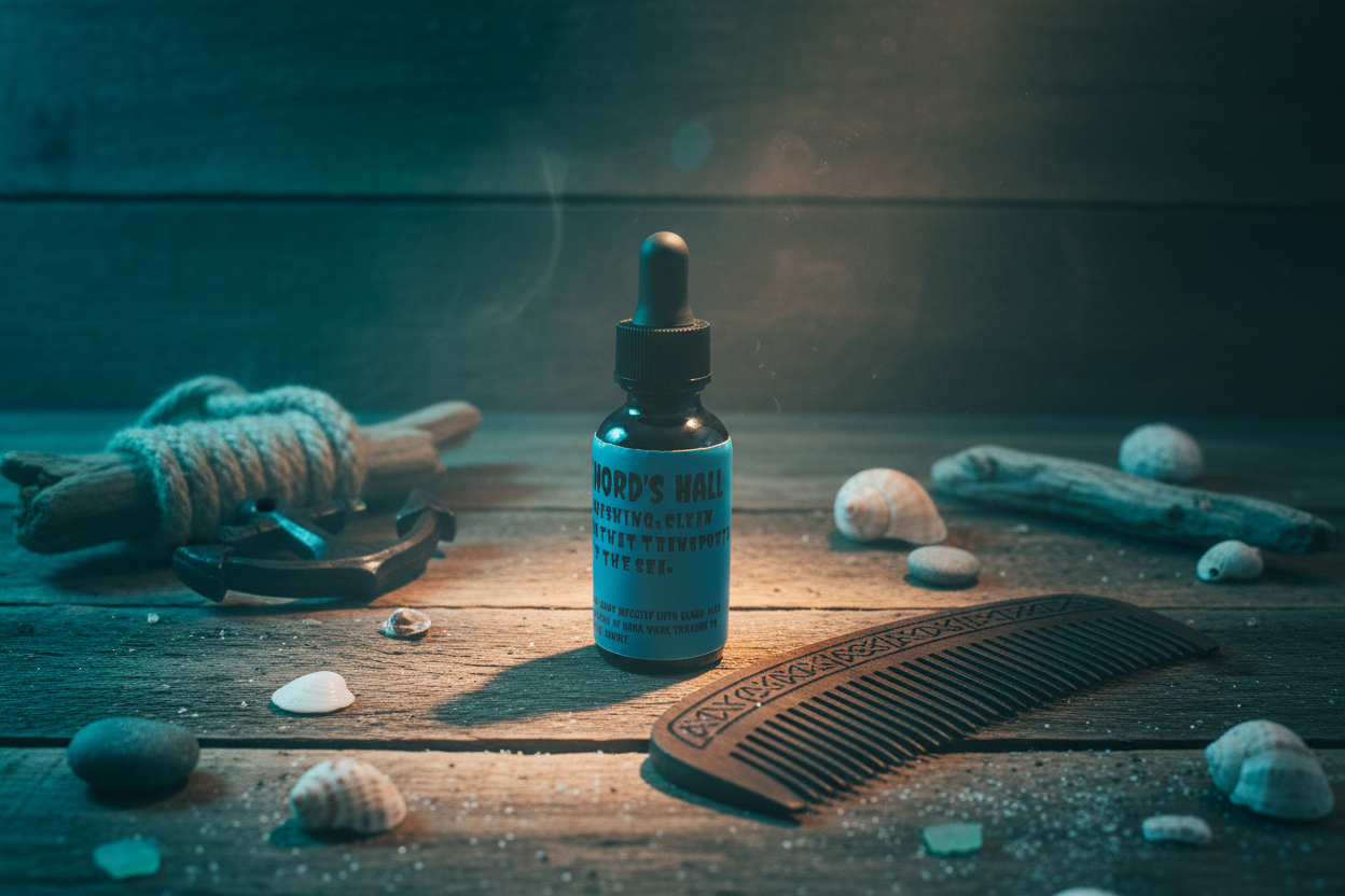 Njord's Hall Beard Oil lifestyle image