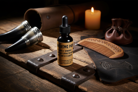 Raiding Party Beard Oil lifestyle image