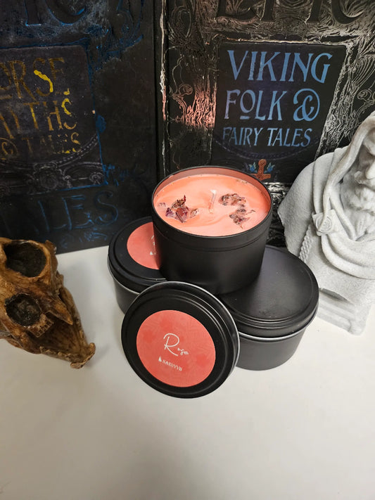 Rose Candle